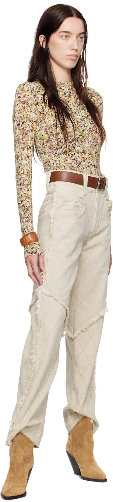 ISABEL MARANT Brown Wonder Bracelet In Burnt Henna