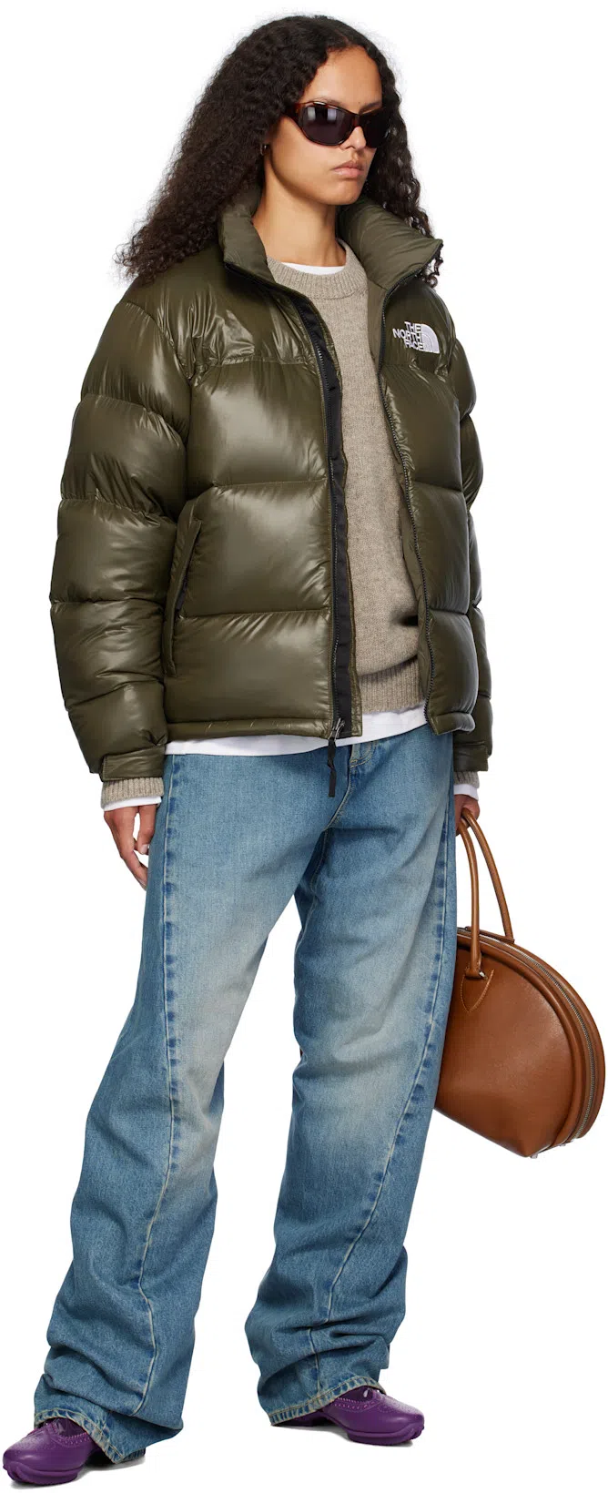 ACNE STUDIOS Bowlina Shoulder Bag In Brown