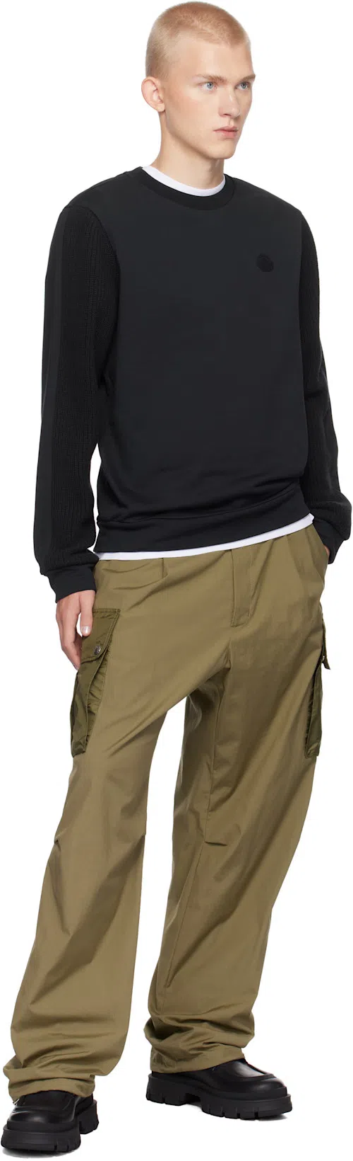 MONCLER Short Sleeve T-shirt In White