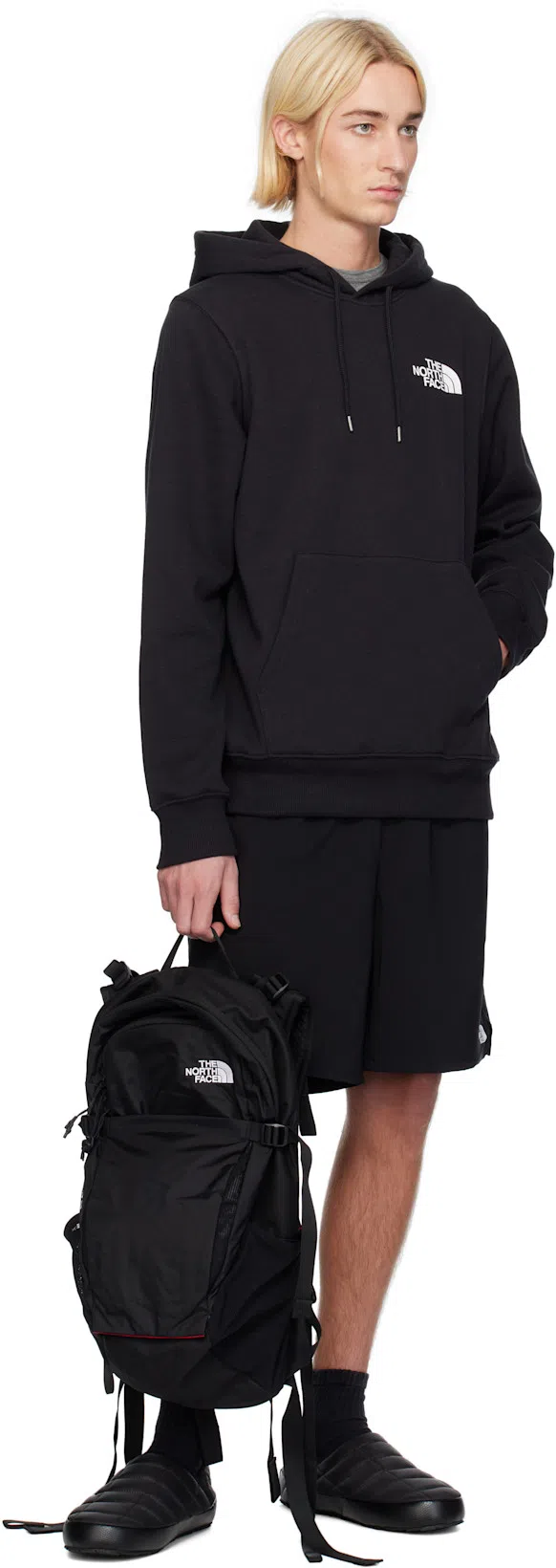 THE NORTH FACE Search & Rescue Cotton Hoodie In Black
