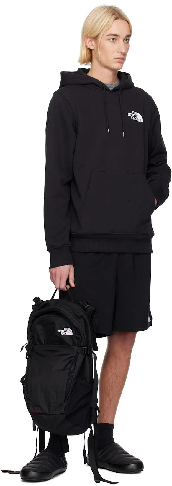 THE NORTH FACE Search & Rescue Cotton Hoodie In Black
