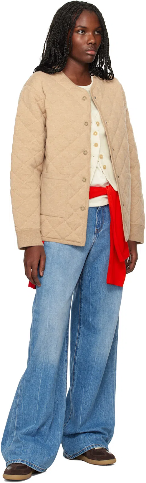 THE ROW Red Honna Turtleneck In Ftk Firetruck