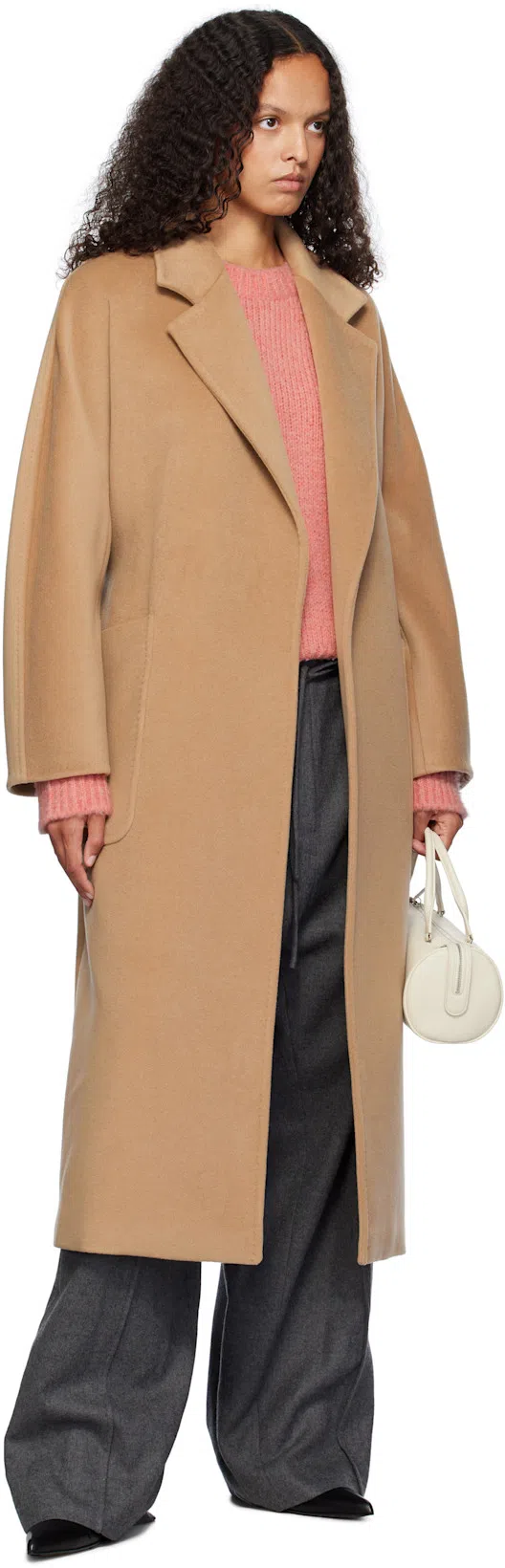 THE ROW Sling Leather Ankle Boots In Black