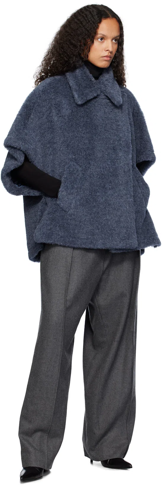 THE ROW Sling Leather Ankle Boots In Black