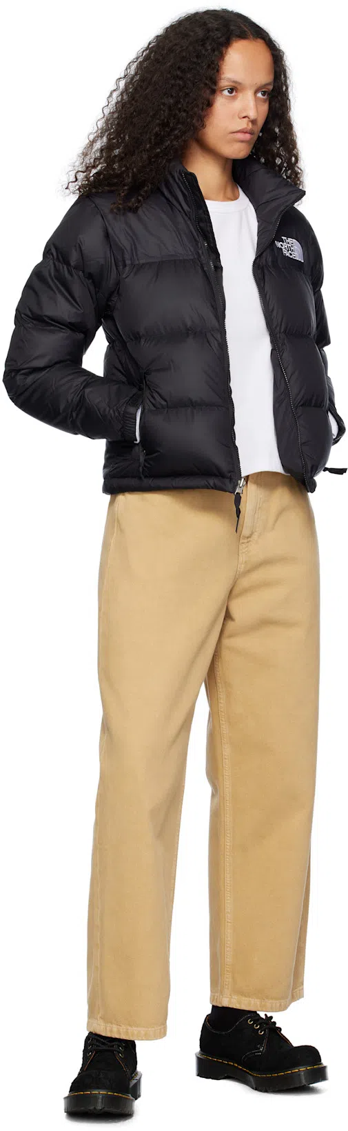 THE NORTH FACE Ssense Exclusive Black 1996 Retro Shine Nuptse Down Jacket In 38s Tnf Black-shine