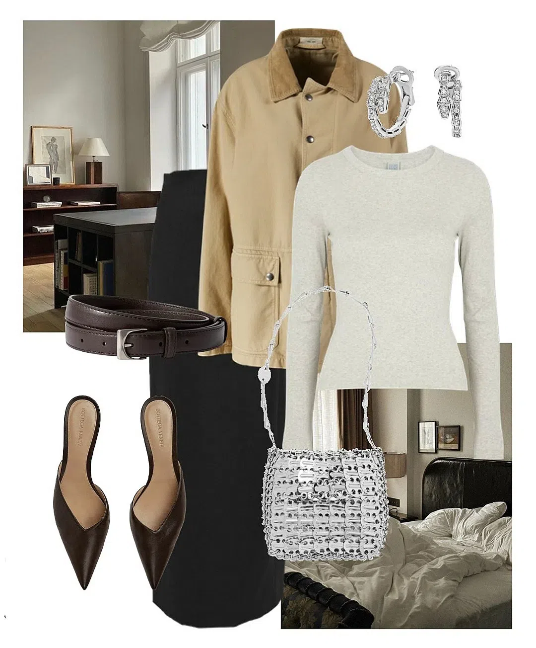 THE ROW Pierrick Cotton Jacket In Neutral