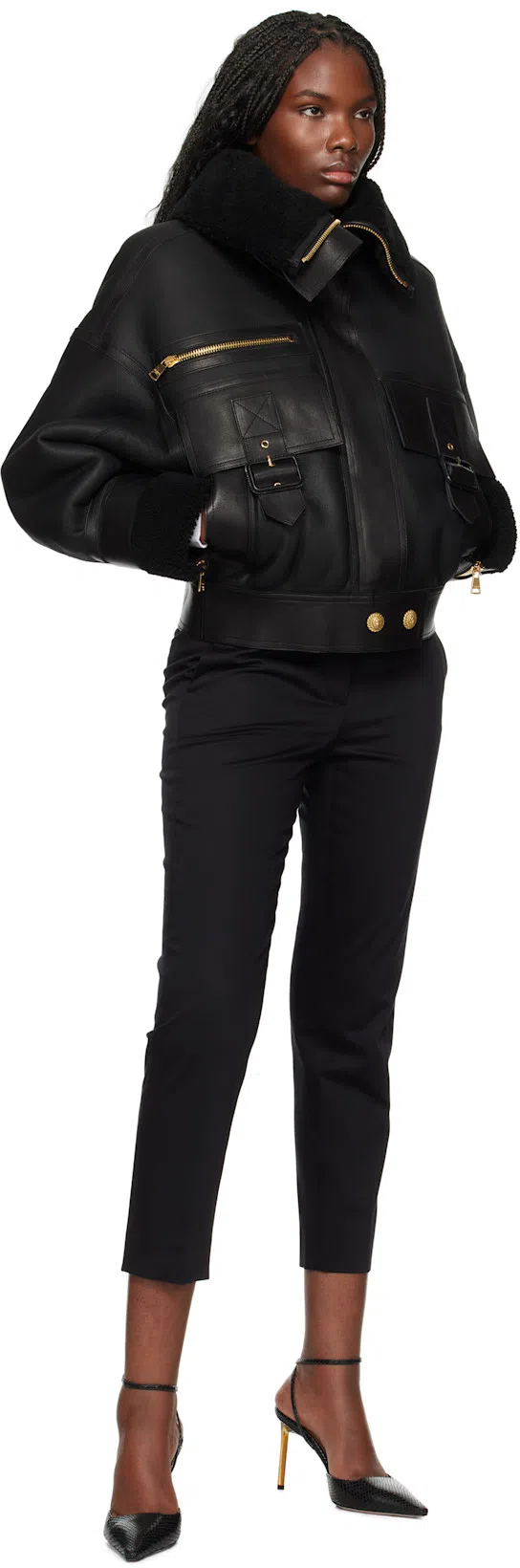 BALMAIN Logo Buttons Cardigan Sweaters And Cardigans White