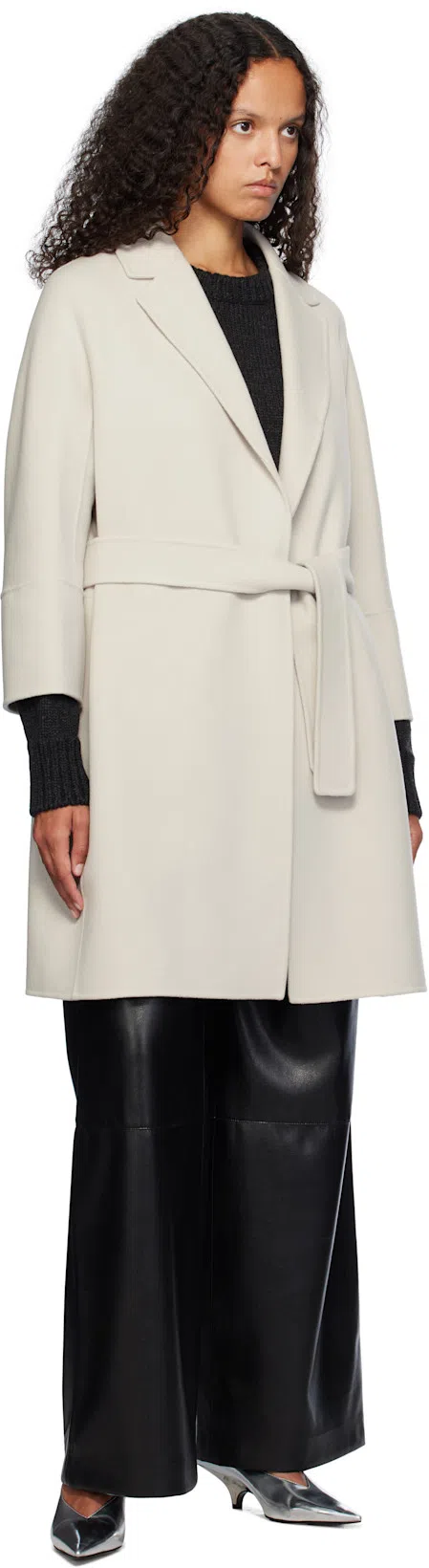 THE ROW Ophelia Wool-cashmere Sweater In Dark Navy