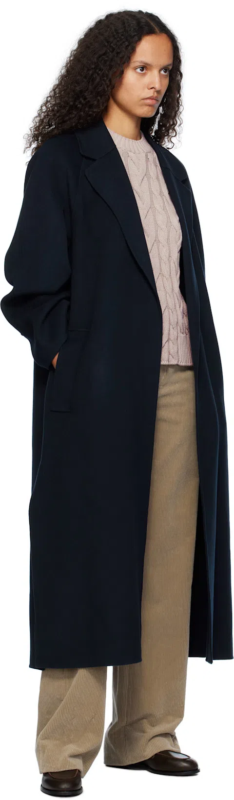 AEYDE Leather Loafers With Penny Strap And Round Toe In Brown