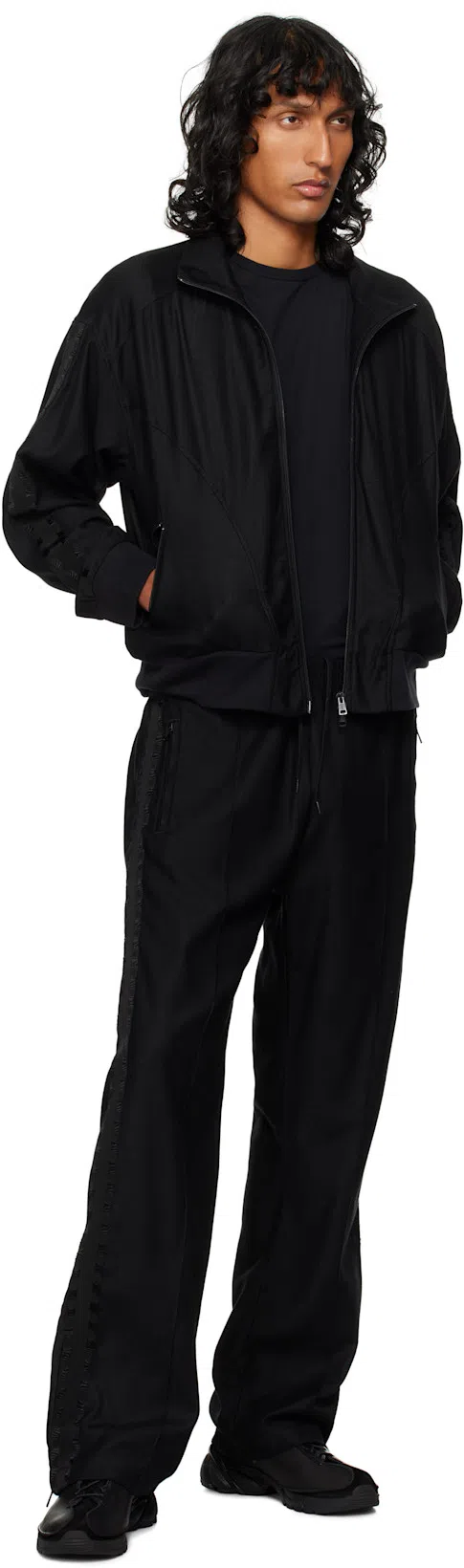 OUR LEGACY Virgin Wool Layering Jacket In Black