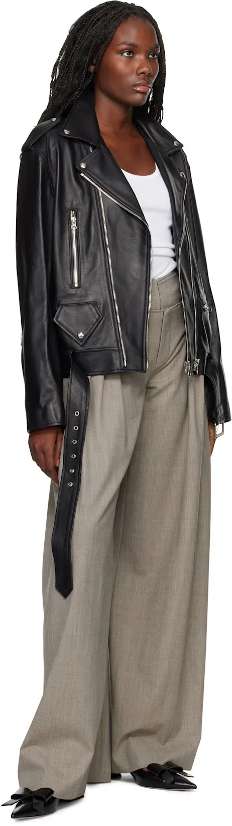 KNWLS Gray Bayon Trousers In Grey