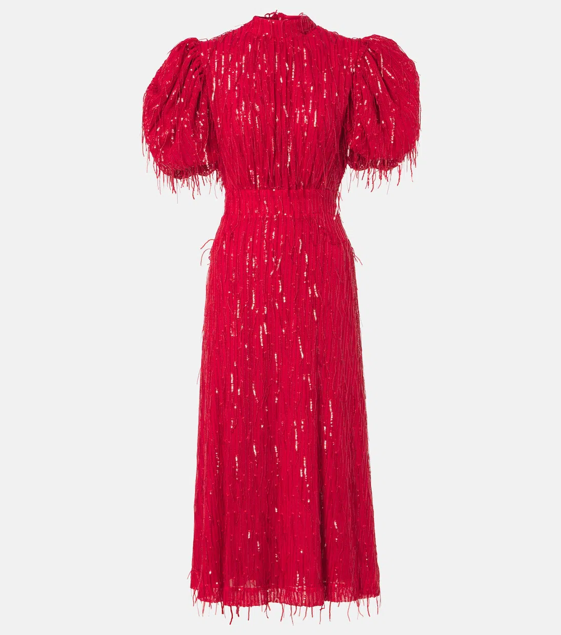 ATTICO Cheope Leather Slingback Pumps In Red