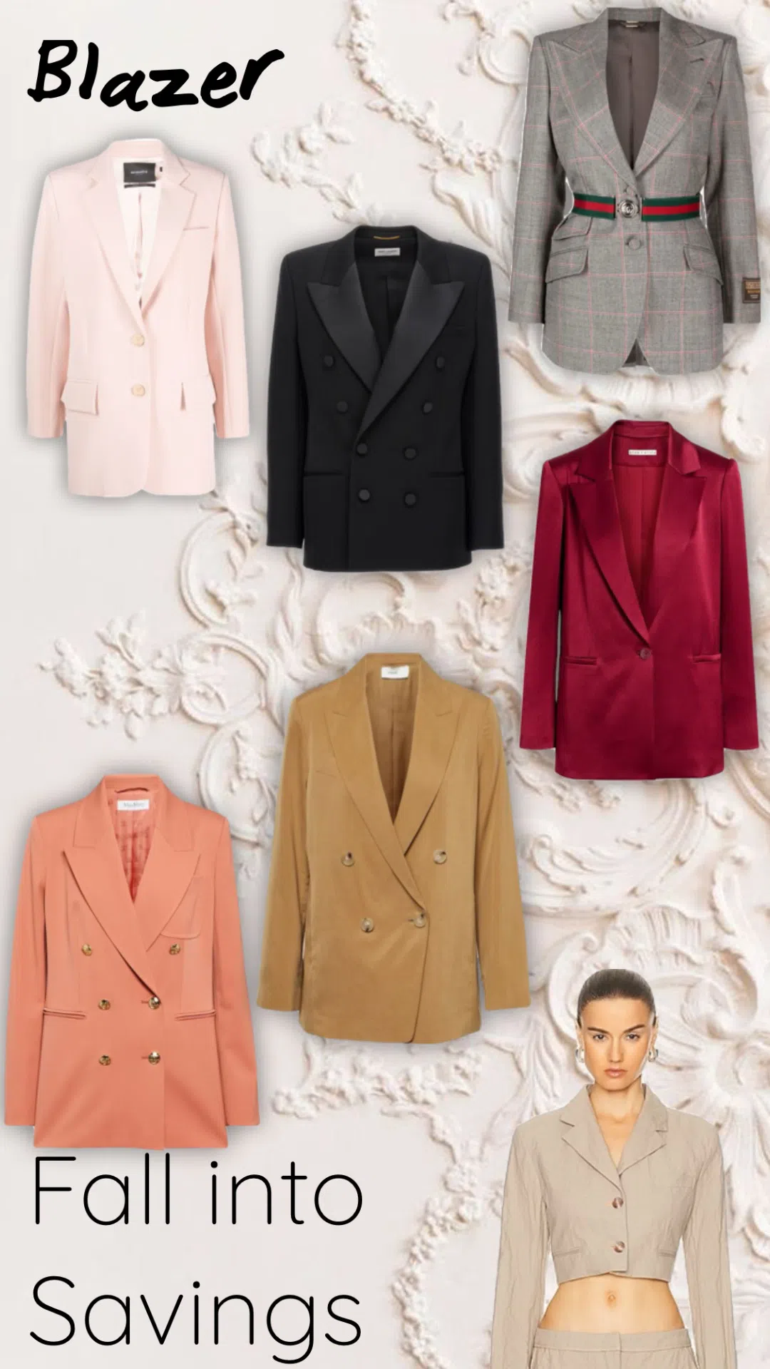 ALICE AND OLIVIA Denny Satin-crepe Blazer In Red