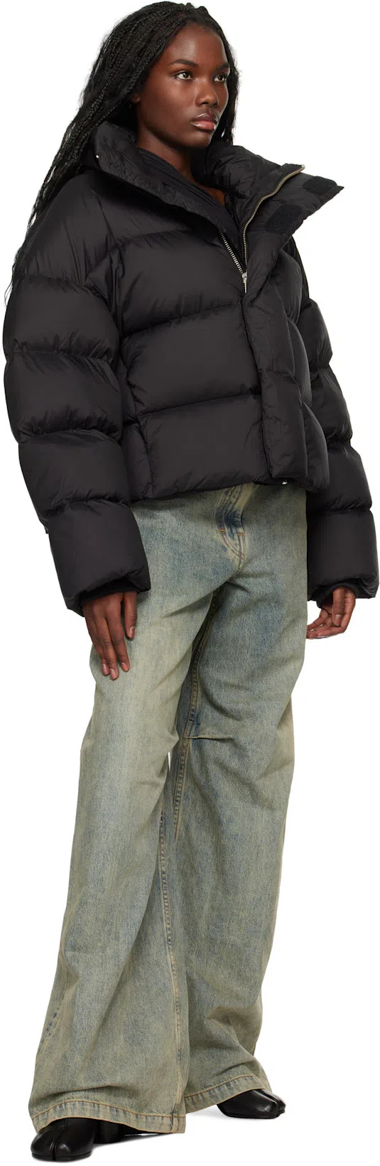 MAISON MARGIELA Tabi Ankle Boots In Black