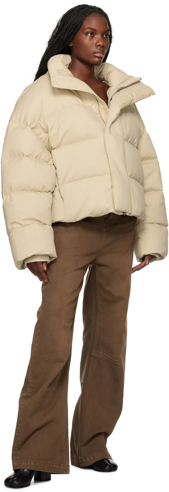 MAISON MARGIELA Tabi Ankle Boots In Black