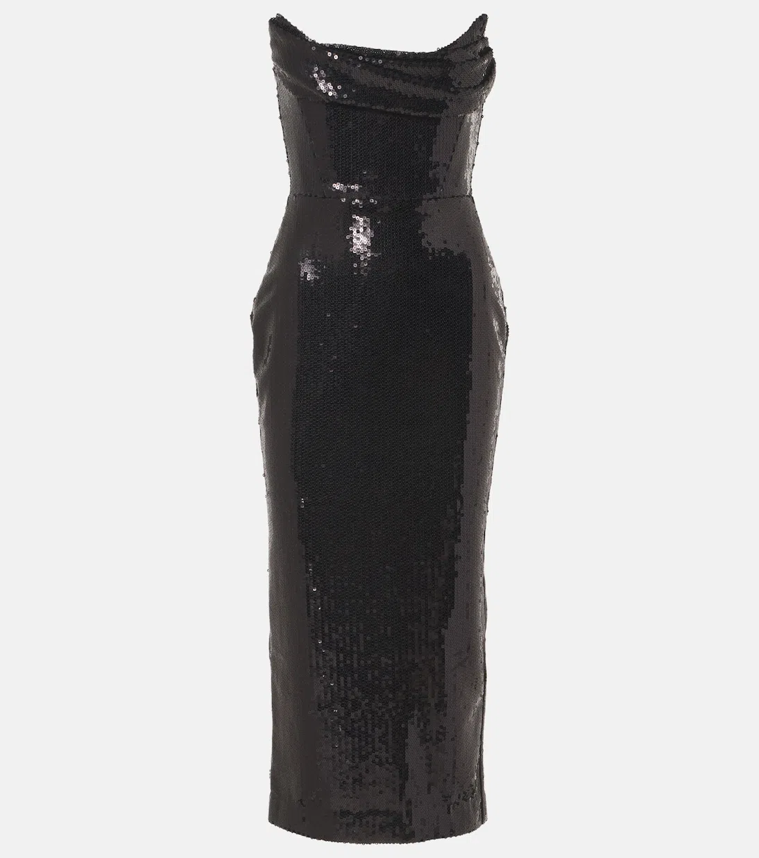 ATTICO 105mm Cheope Patent Leather Pumps In Black