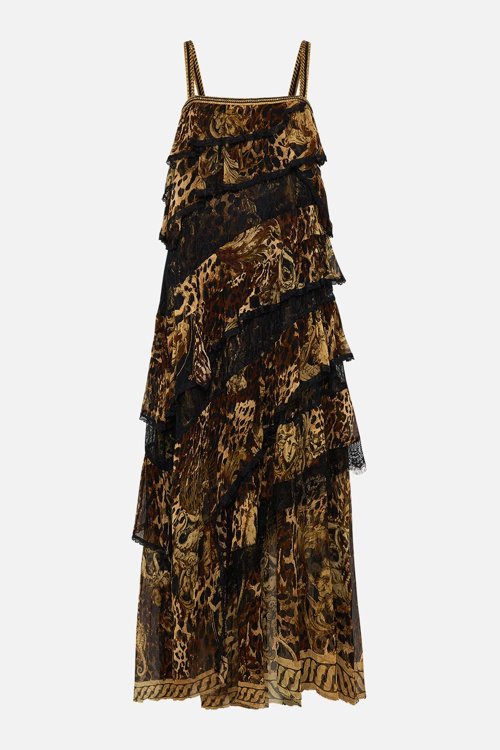 CAMILLA Asymmetric Spliced Lace Dress Era Of Empires