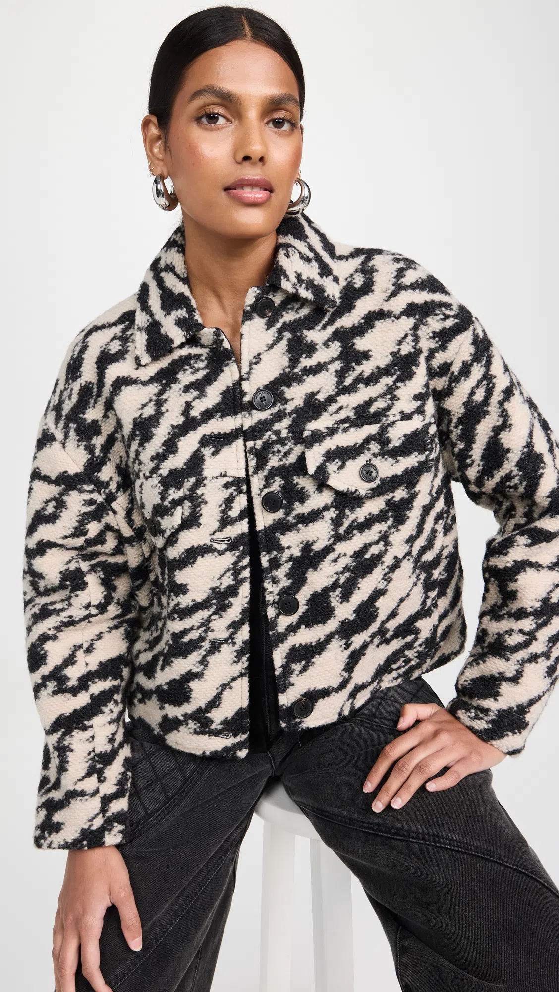 ISABEL MARANT ÉTOILE Marant Étoile "harveli" Overshirt In Black