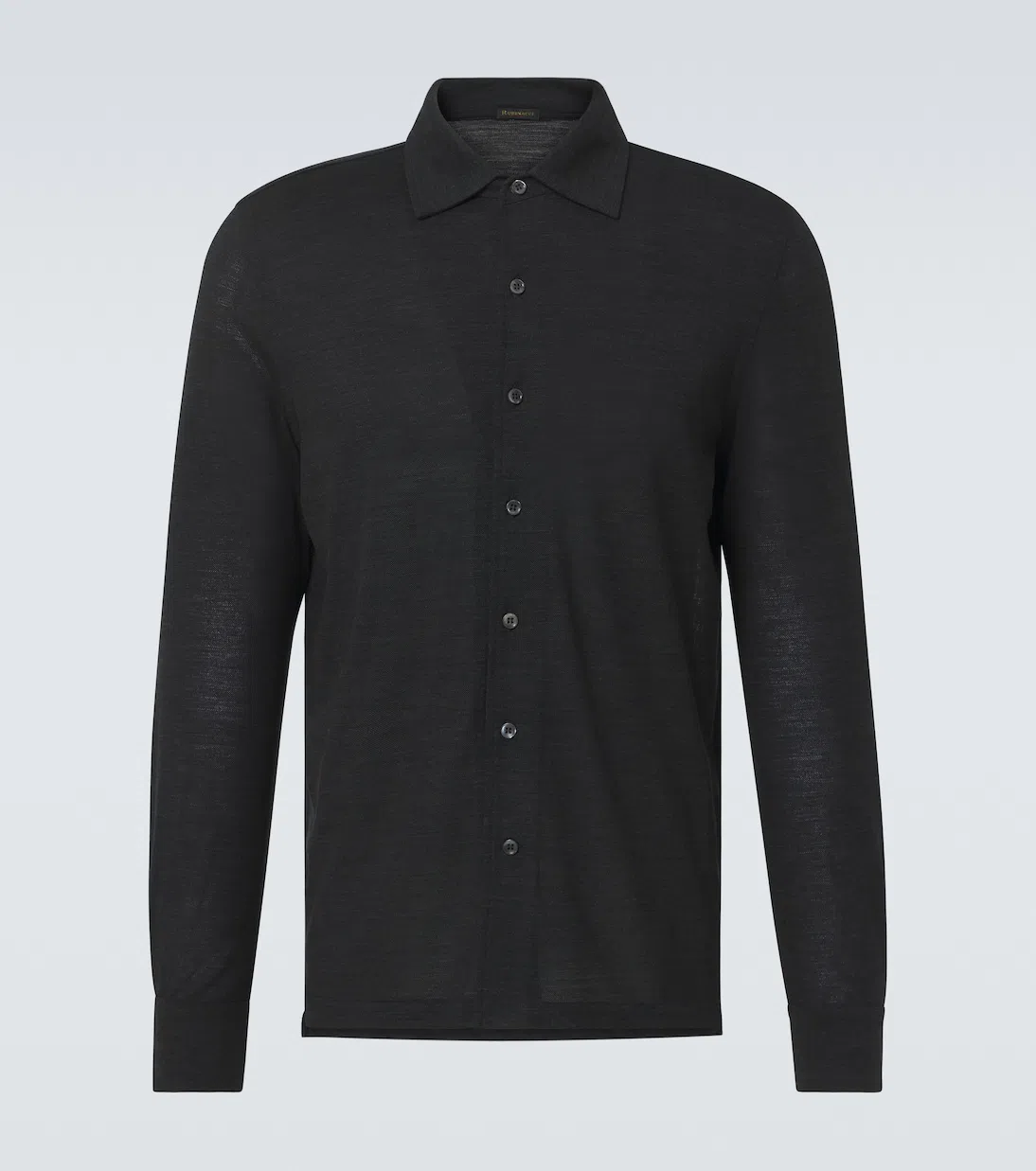 RUBINACCI Wool Shirt In Grey