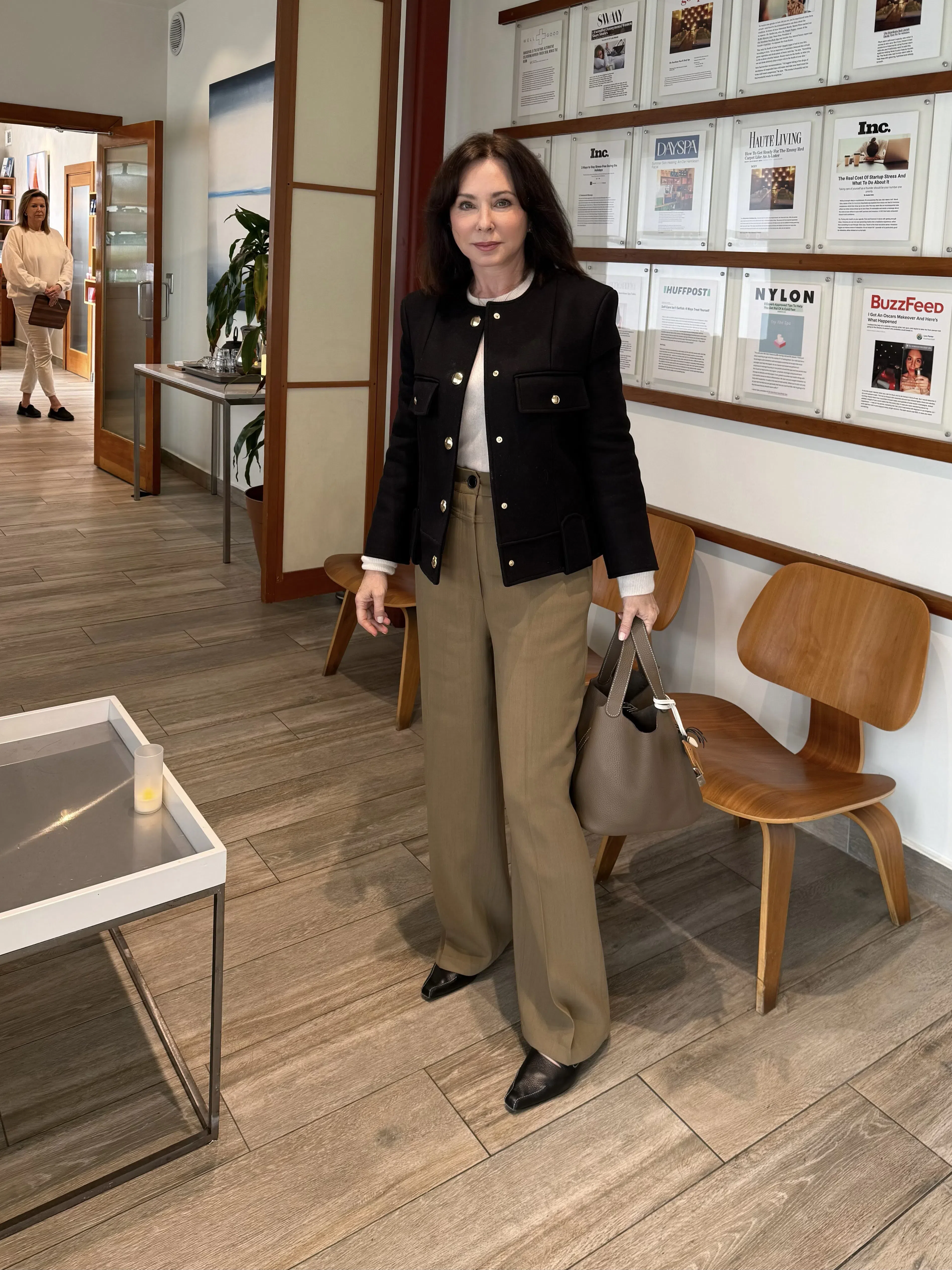 HERMES Pre-owned Hermès Picotin Grey Leather Tote Bag ()