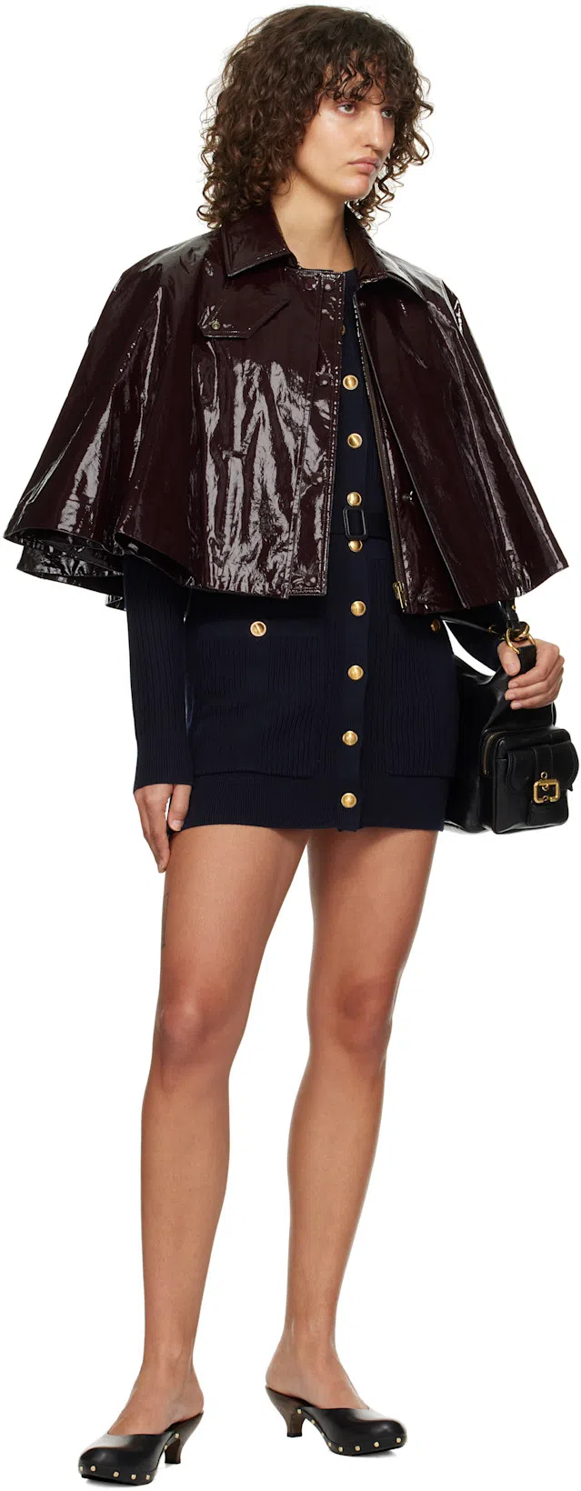 CHLOÉ Judith Kitten Heel Clog In Black