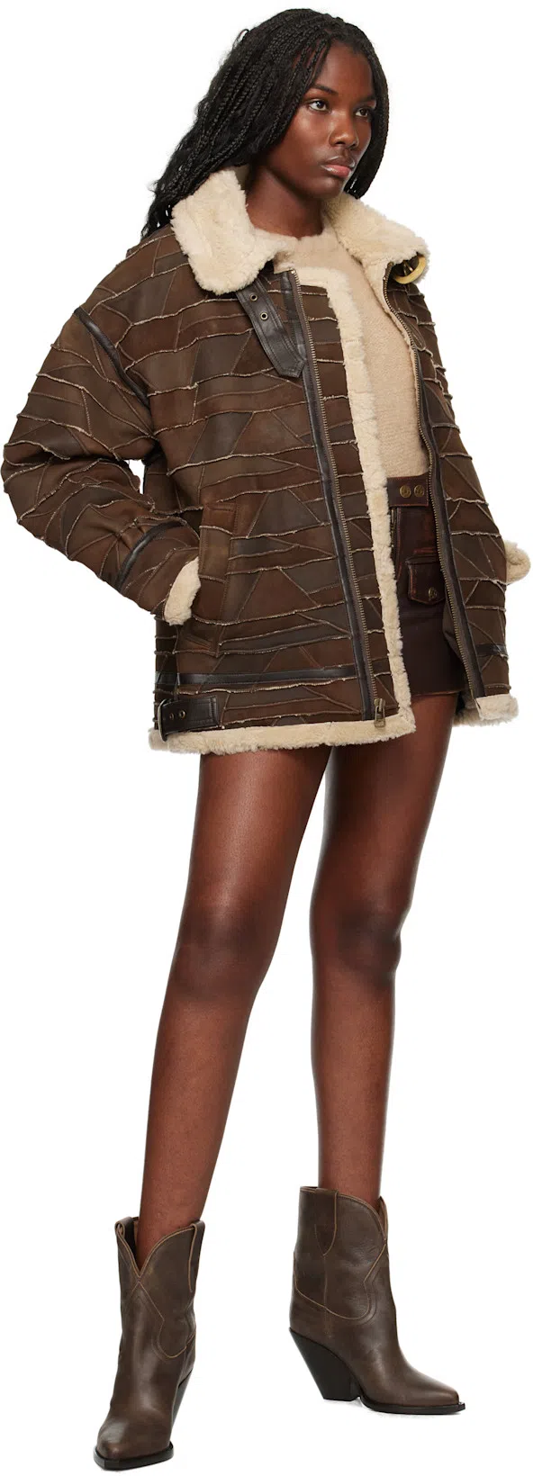 ISABEL MARANT Leyane-gz Ankle Texan Boot Boots Brown