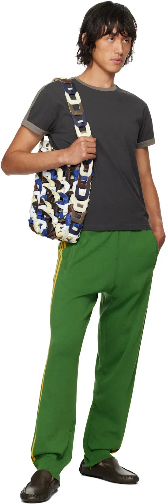 SC103 Multicolor Medium Links Tote In Quill