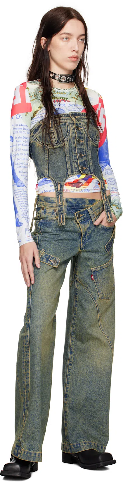 ACNE STUDIOS Black Buckle Loafers In 900 Black