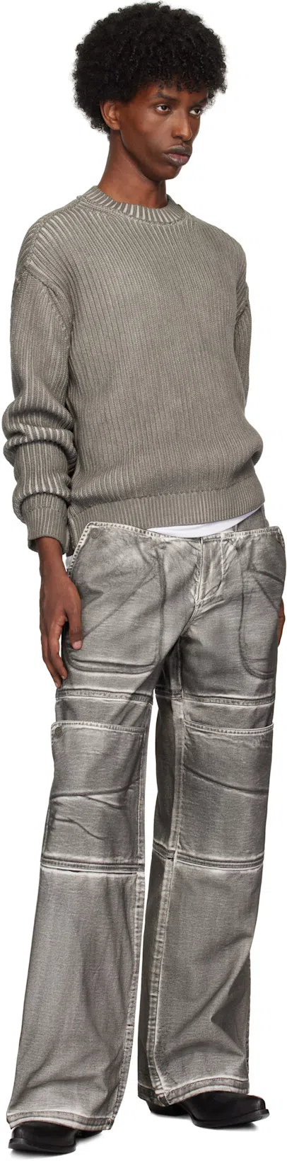 GOLDEN GOOSE Wish Star Pointed Toe Western Boot In Black