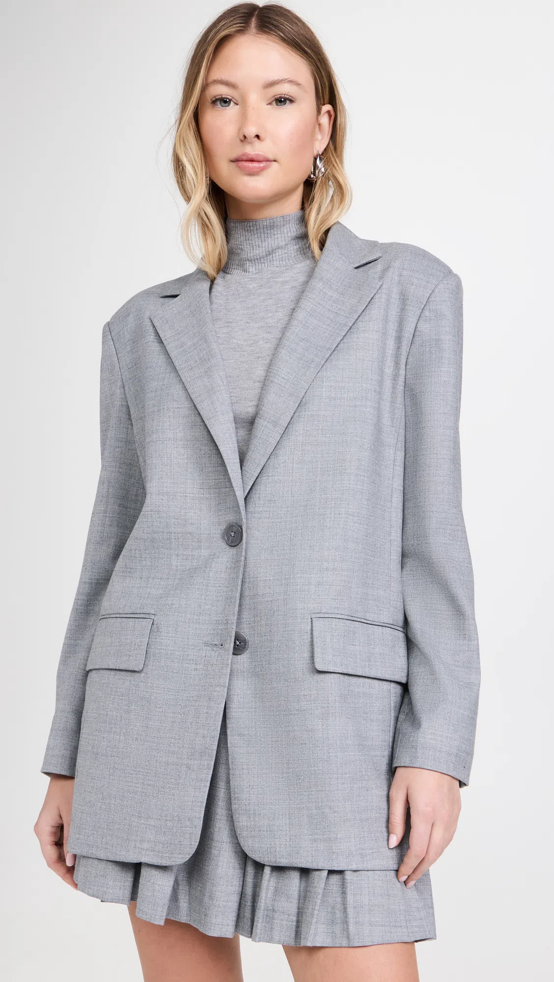 WARDROBE.NYC X Hailey Bieber Neutral Tank Top In Off White