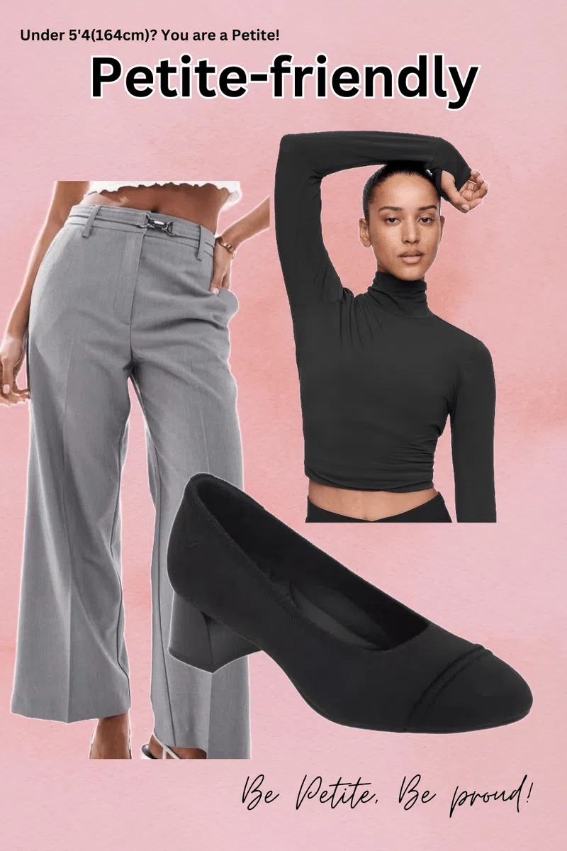 VIVAIA Almond-toe Chunky Heels In Black