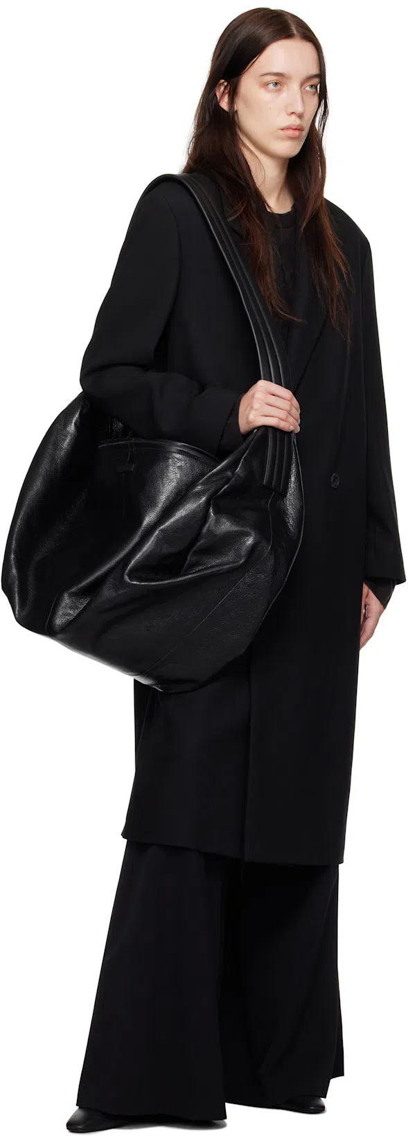 THE ROW Women's Dela Pants In Black