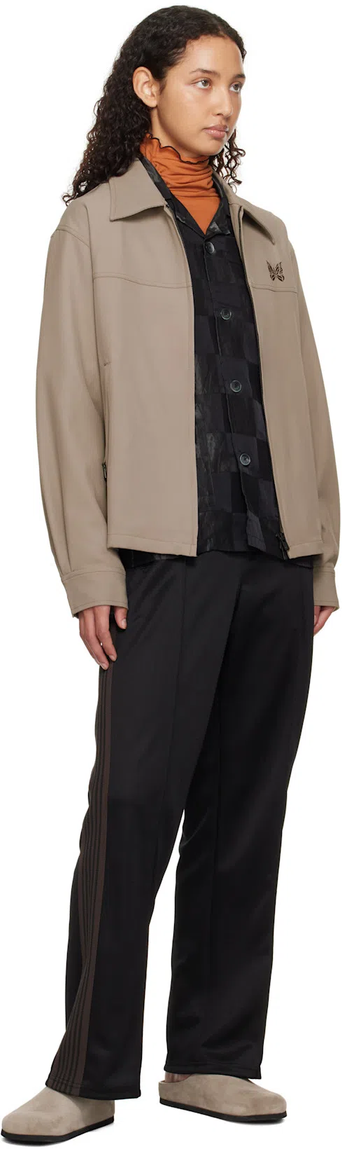 NEEDLES Black Cabana Shirt In B-black