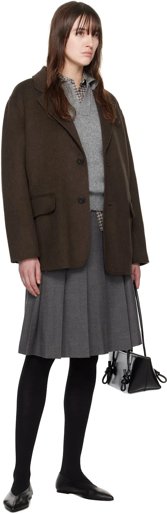 HEREU Fleca Shoulder Bag In Black