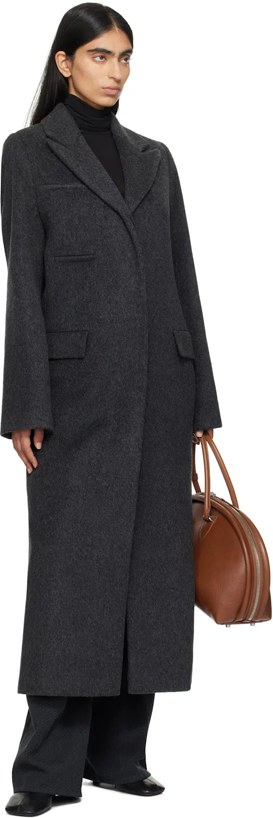 ACNE STUDIOS Bowlina Shoulder Bag In Brown