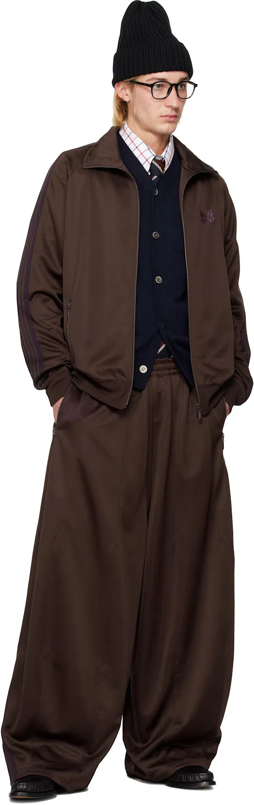 THOM BROWNE Iii Checked Pattern Shirt With Chest Pocket In Multicolour