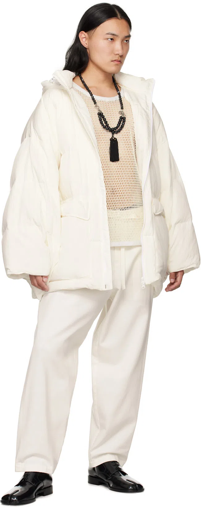 MAISON MARGIELA Brogue Lace Ups In Black