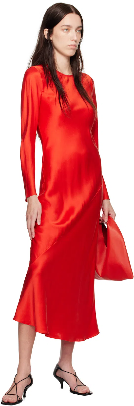 TOTÊME The Knot Leather Sandals In Black