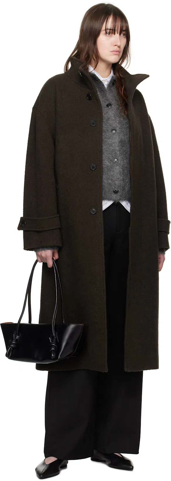 HEREU Fleca Shoulder Bag In Black