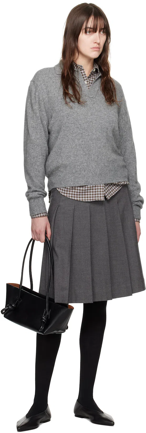 HEREU Fleca Shoulder Bag In Black