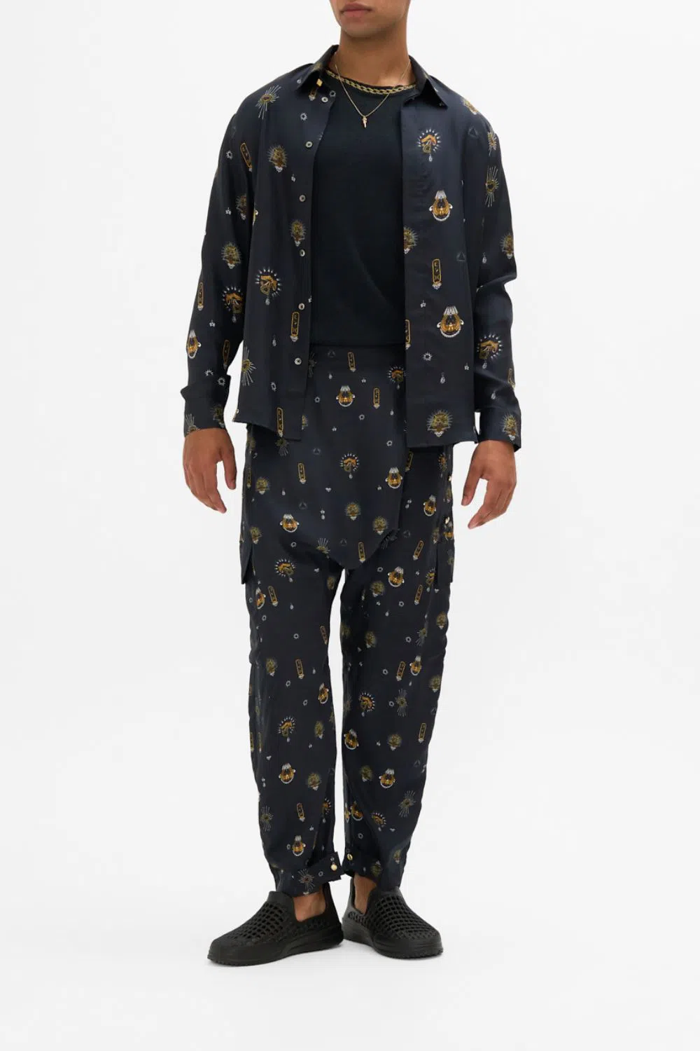 CAMILLA Zip Through Bomber Jacket Call Me Cleopatra In Black