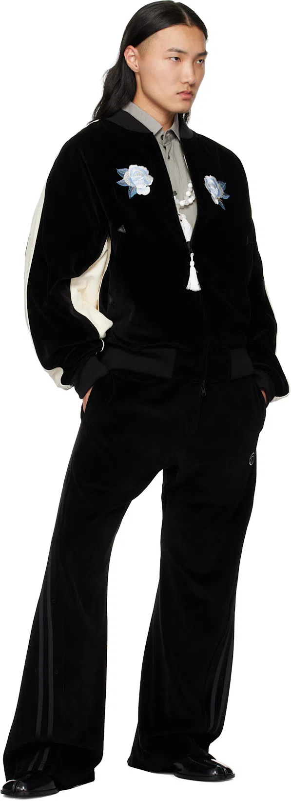 MAISON MARGIELA Brogue Lace Ups In Black