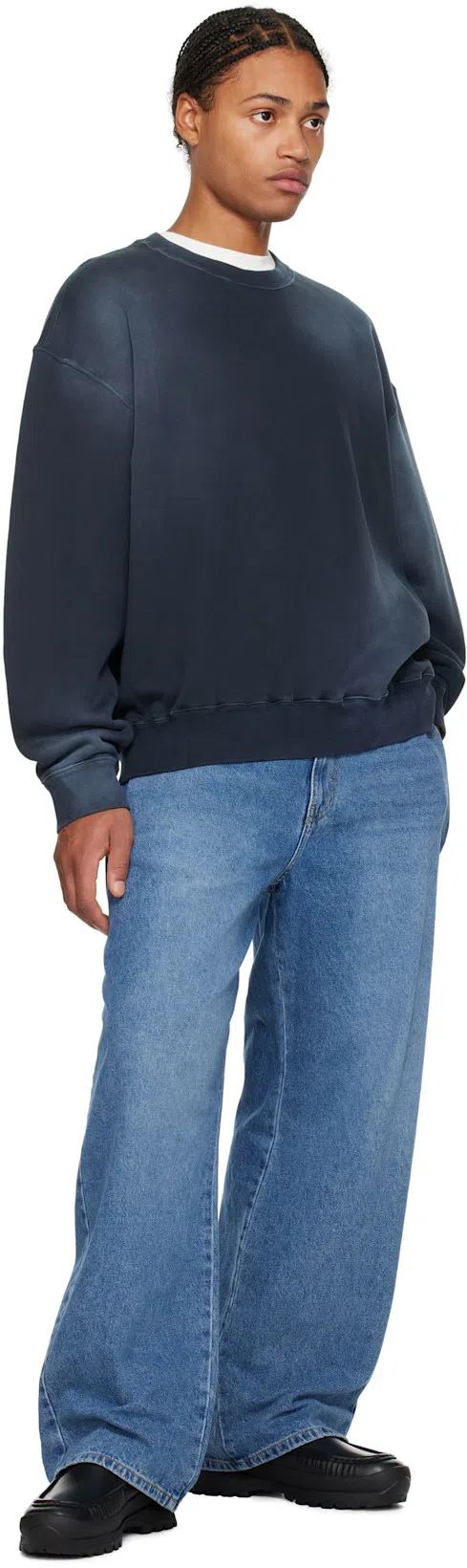 JIL SANDER Men White Crewneck T-shirt With Logo Lettering On The Front In Cotton Man