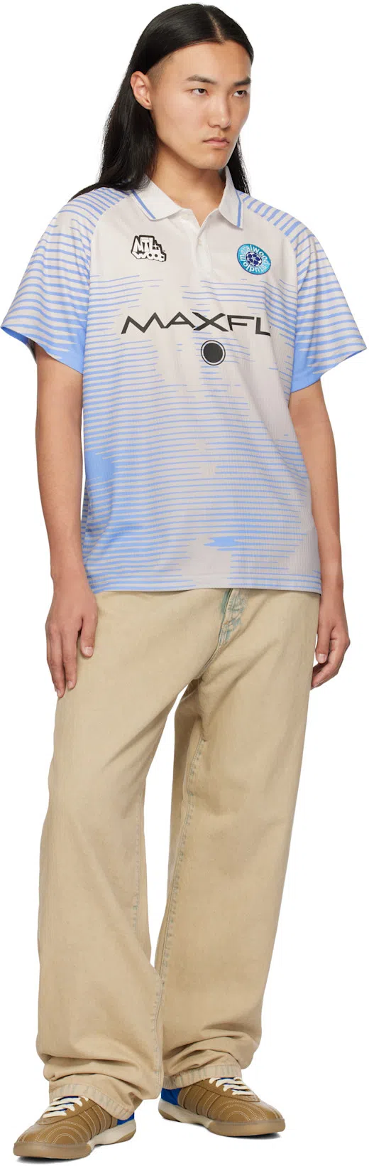 ACNE STUDIOS 1991 Toj Straight Denim Jean In 14l Light Sand