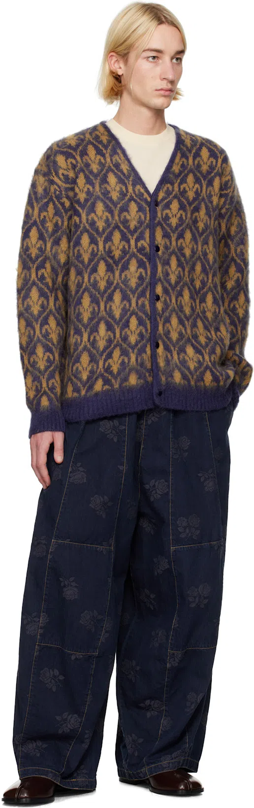 MAISON MARGIELA 30mm Tabi County Leather Loafers In Black