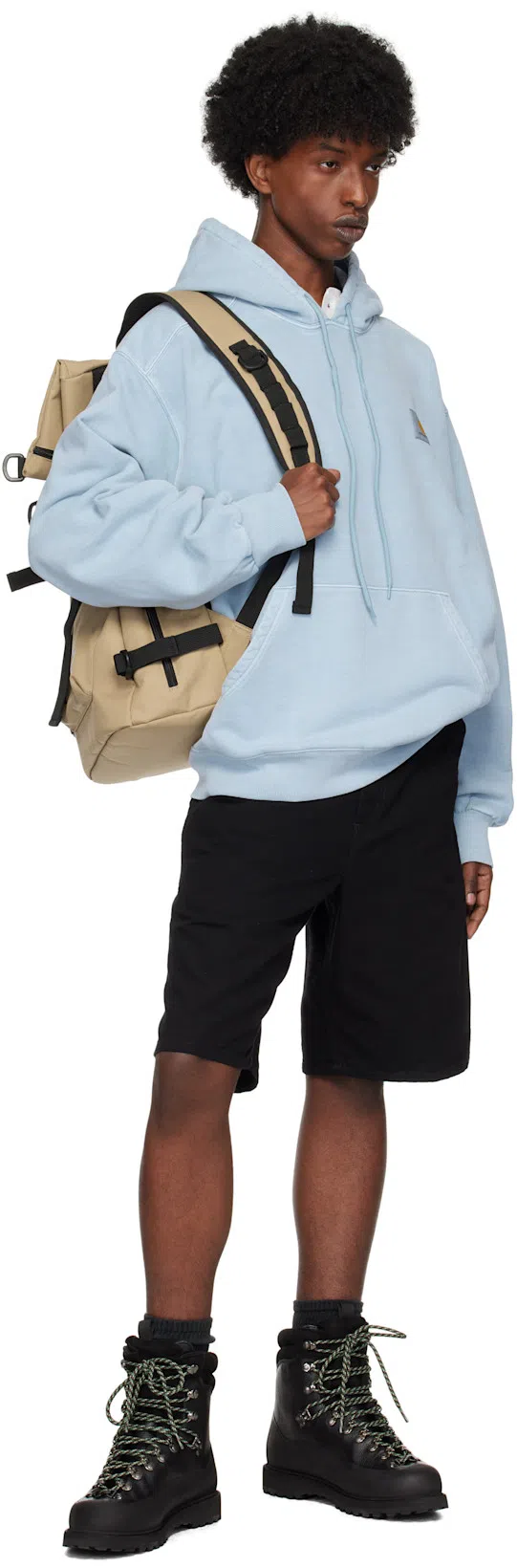 RAG & BONE Cotton Blend Waffle Knit Henley In White