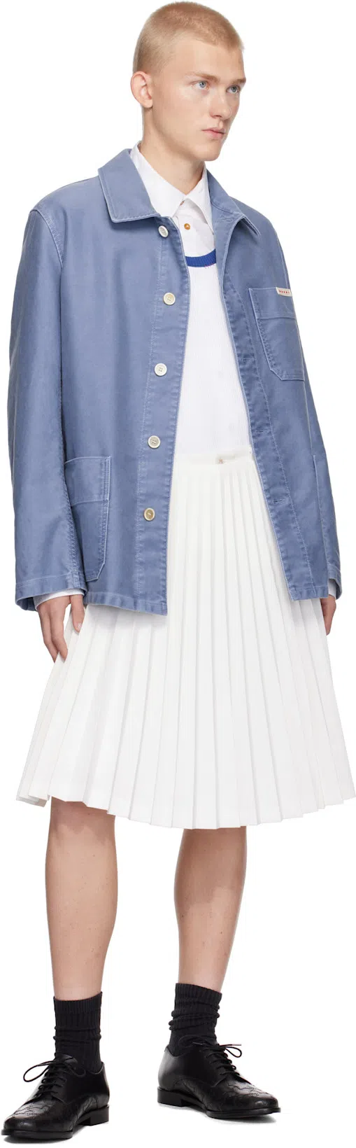 VIVIENNE WESTWOOD Shirt With Subtle Orb Embroidery And Tailored Fit In Gray