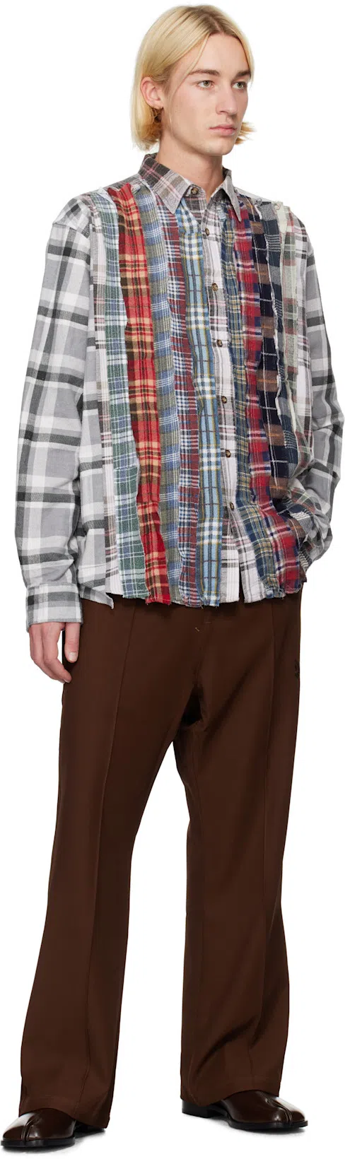 MAISON MARGIELA 30mm Tabi County Leather Loafers In Black