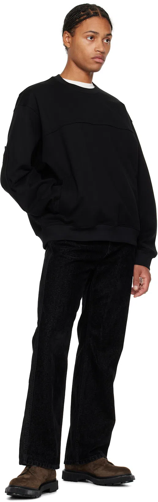 JIL SANDER Men White Crewneck T-shirt With Logo Lettering On The Front In Cotton Man