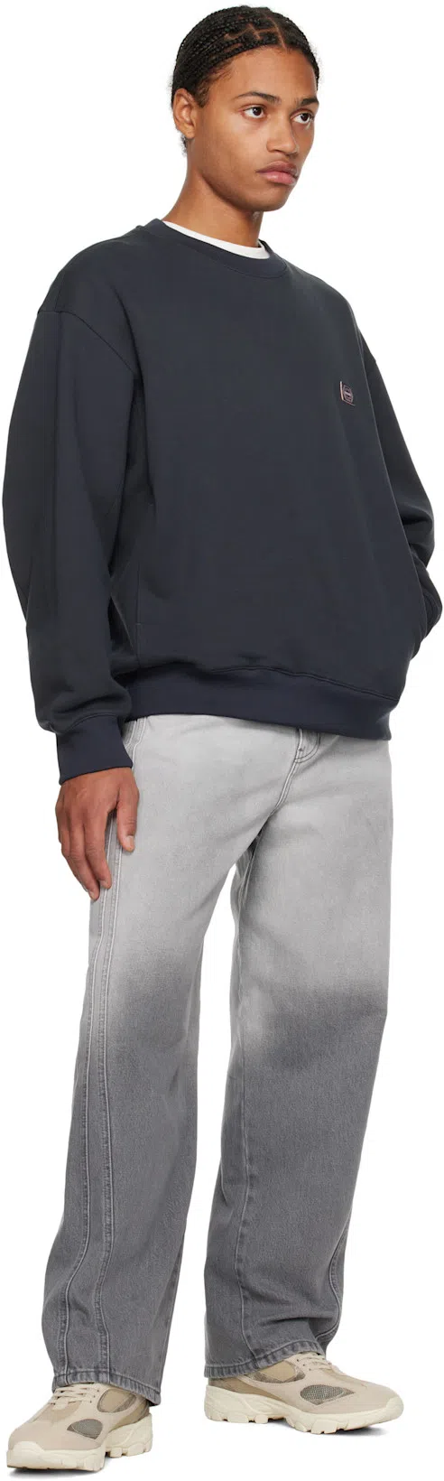 JIL SANDER Men White Crewneck T-shirt With Logo Lettering On The Front In Cotton Man